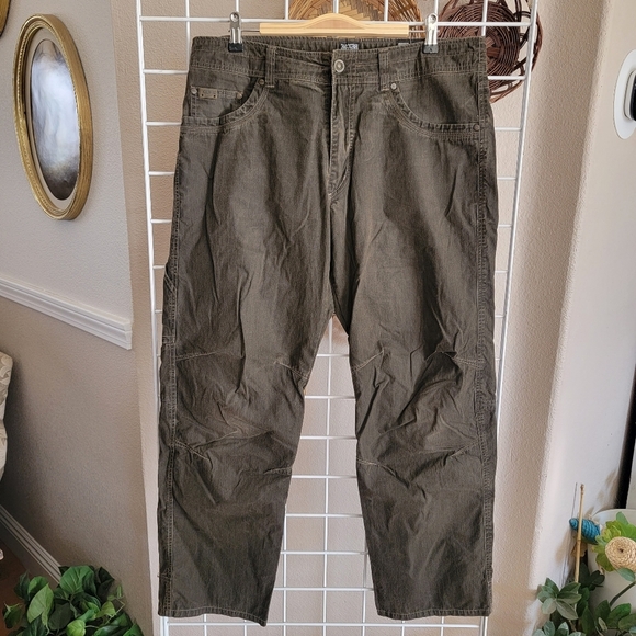Kuhl Vintage Rydr Mens Outdoor Pants Sz 34 - Picture 1 of 6
